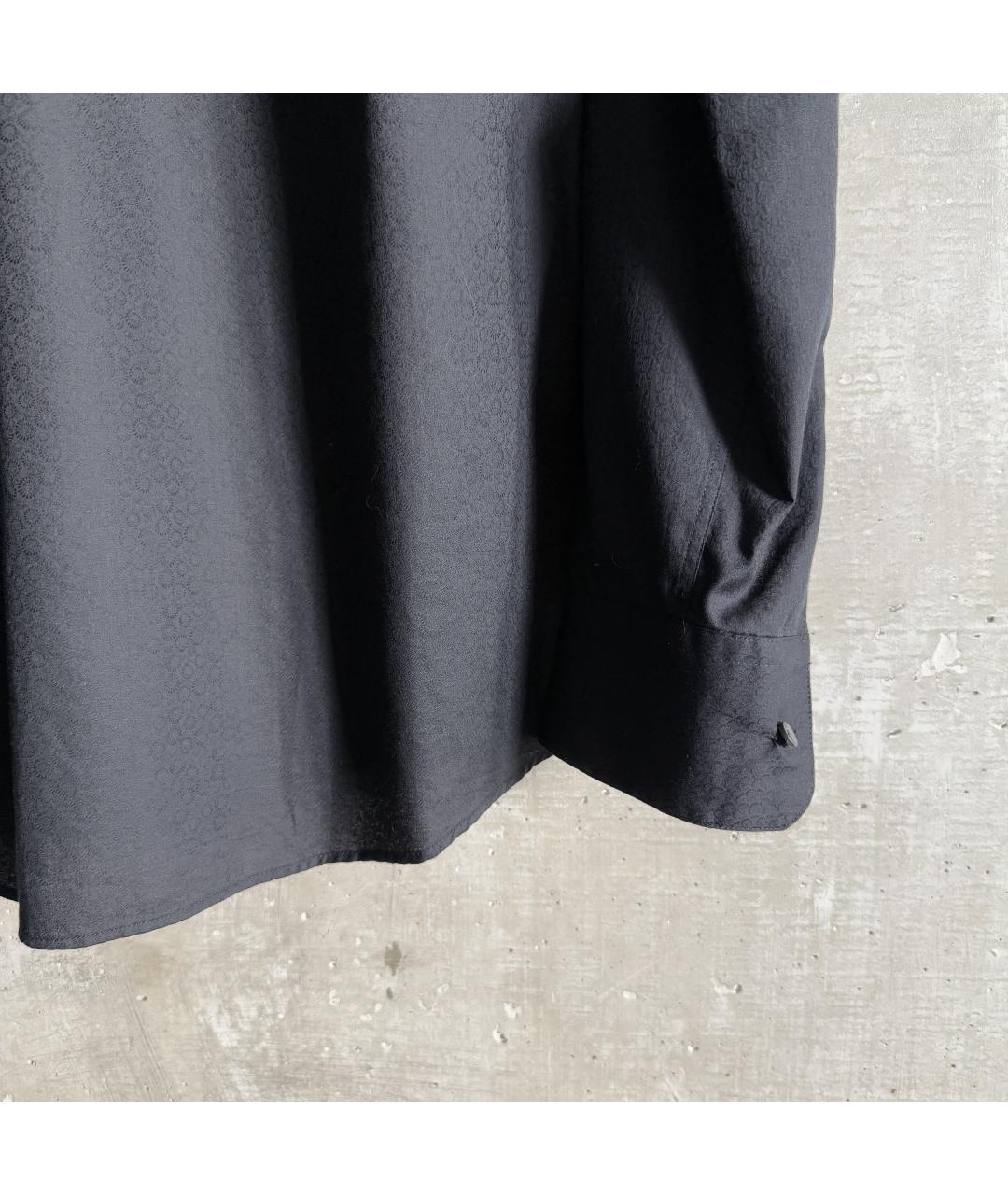 DOLCE&GABBANA Черная хлопковая кэжуал рубашка, фото 4