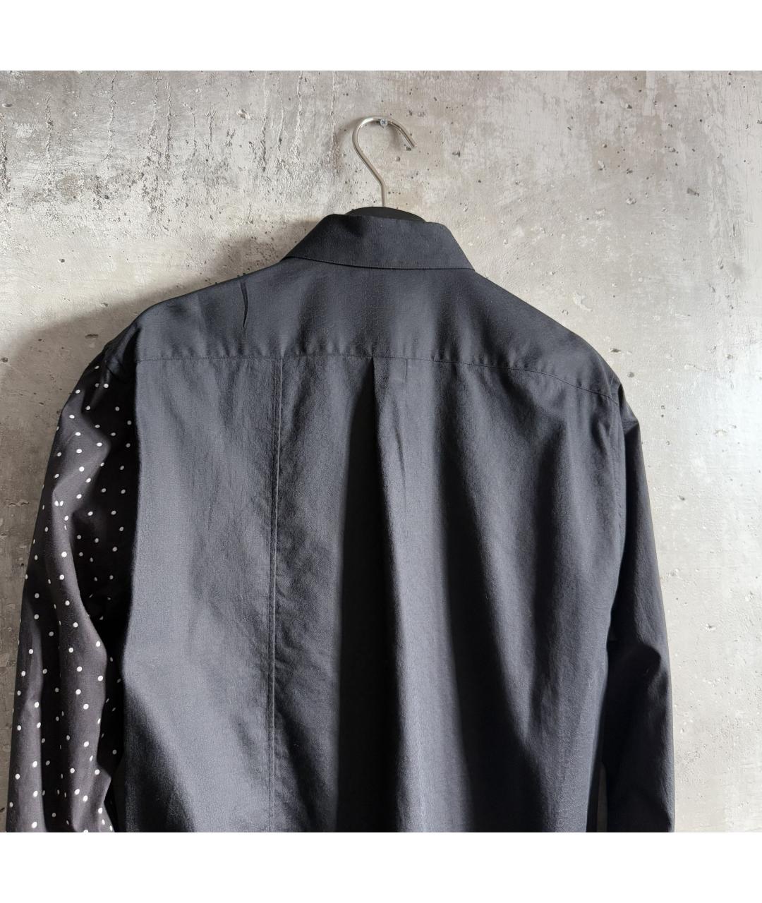 DOLCE&GABBANA Черная хлопковая кэжуал рубашка, фото 3