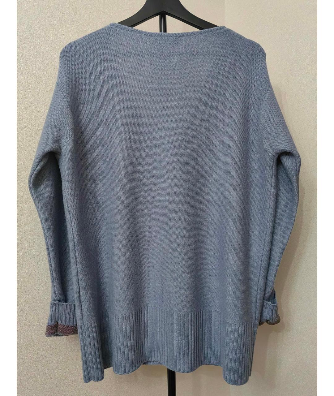 FABIANA FILIPPI Голубой кашемировый кардиган, фото 2