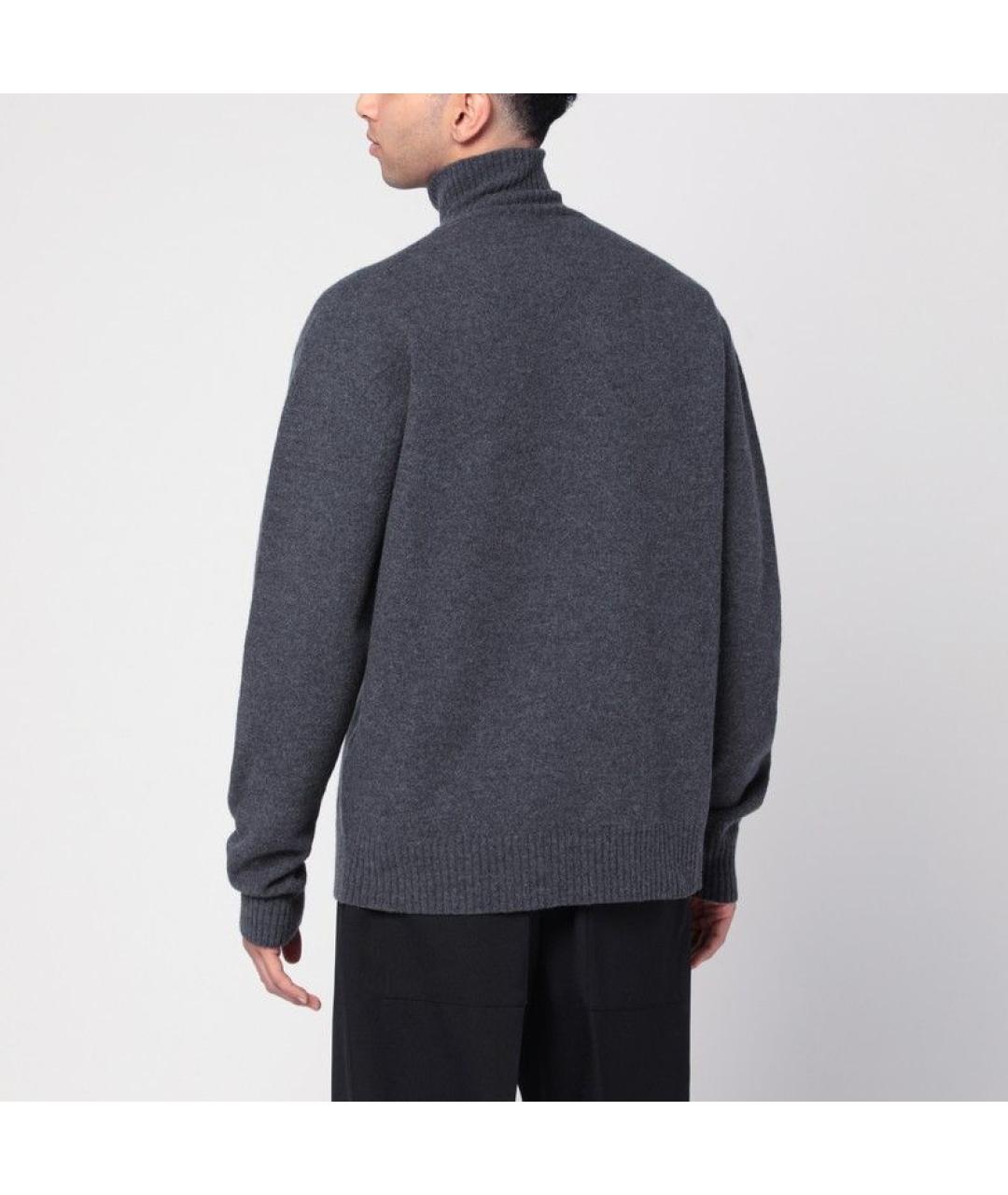 JIL SANDER Серый джемпер / свитер, фото 3