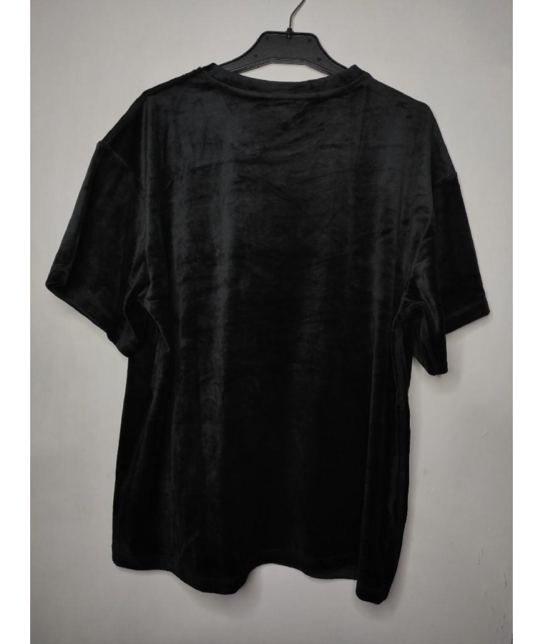 DKNY Черная полиэстеровая футболка, фото 2