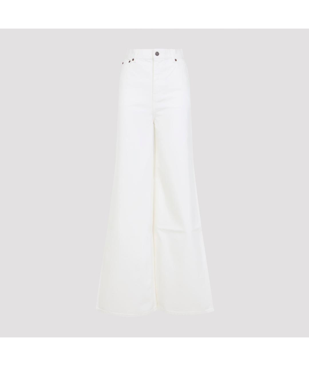 CHLOE Белые джинсы клеш, фото 2