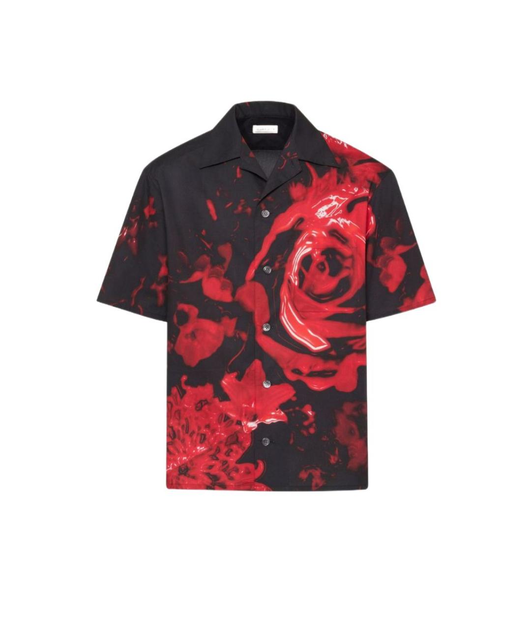 ALEXANDER MCQUEEN Мульти хлопковая кэжуал рубашка, фото 1