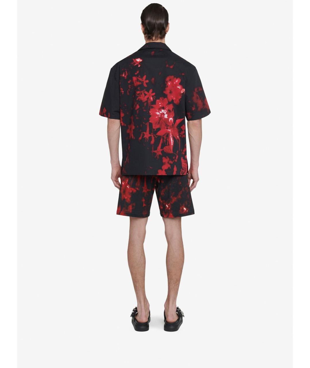 ALEXANDER MCQUEEN Мульти хлопковая кэжуал рубашка, фото 4