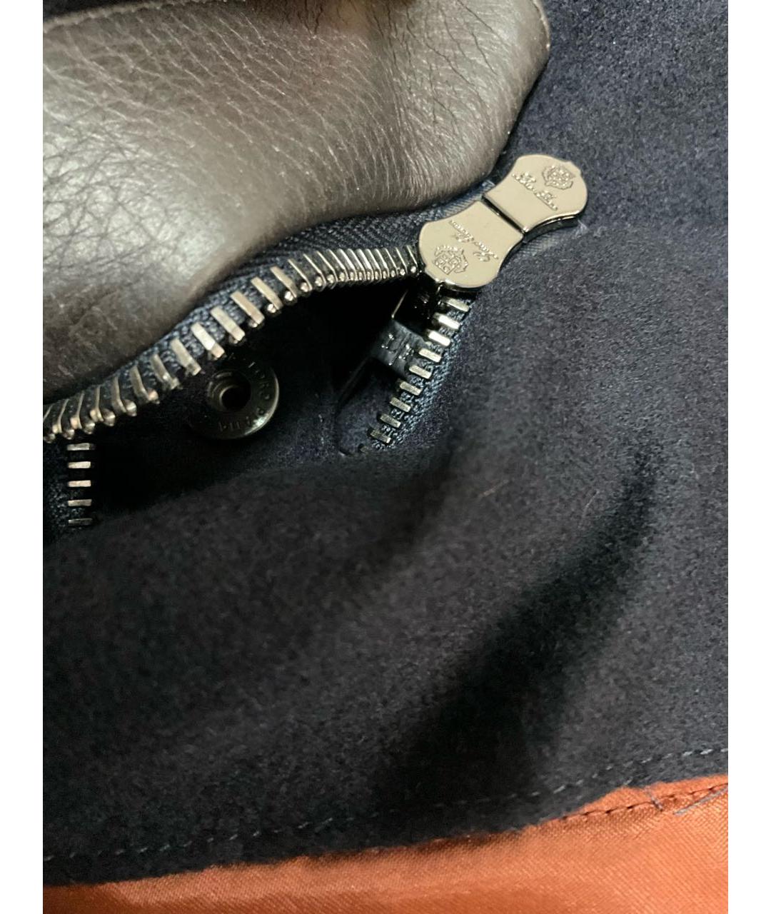 LORO PIANA Синяя кашемировая куртка, фото 3