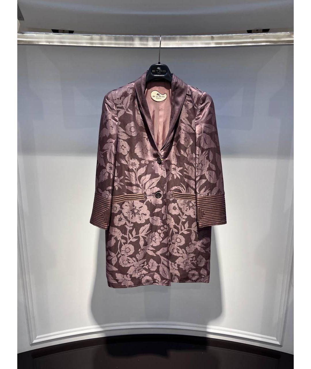 ETRO Бордовое пальто, фото 3