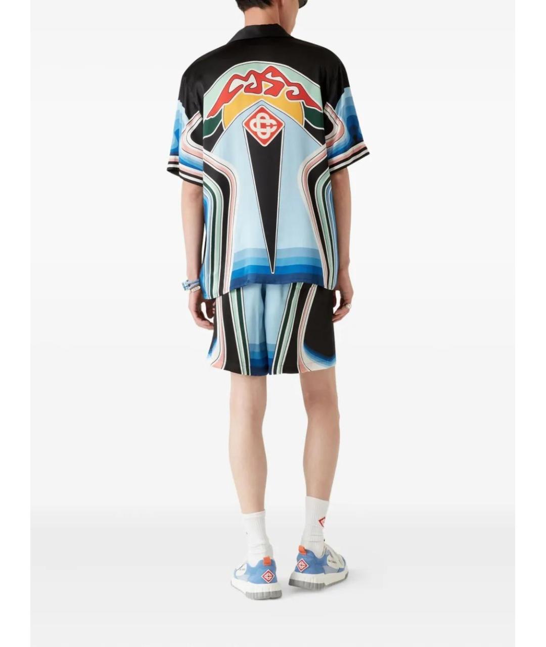 CASABLANCA Мульти шелковая кэжуал рубашка, фото 4