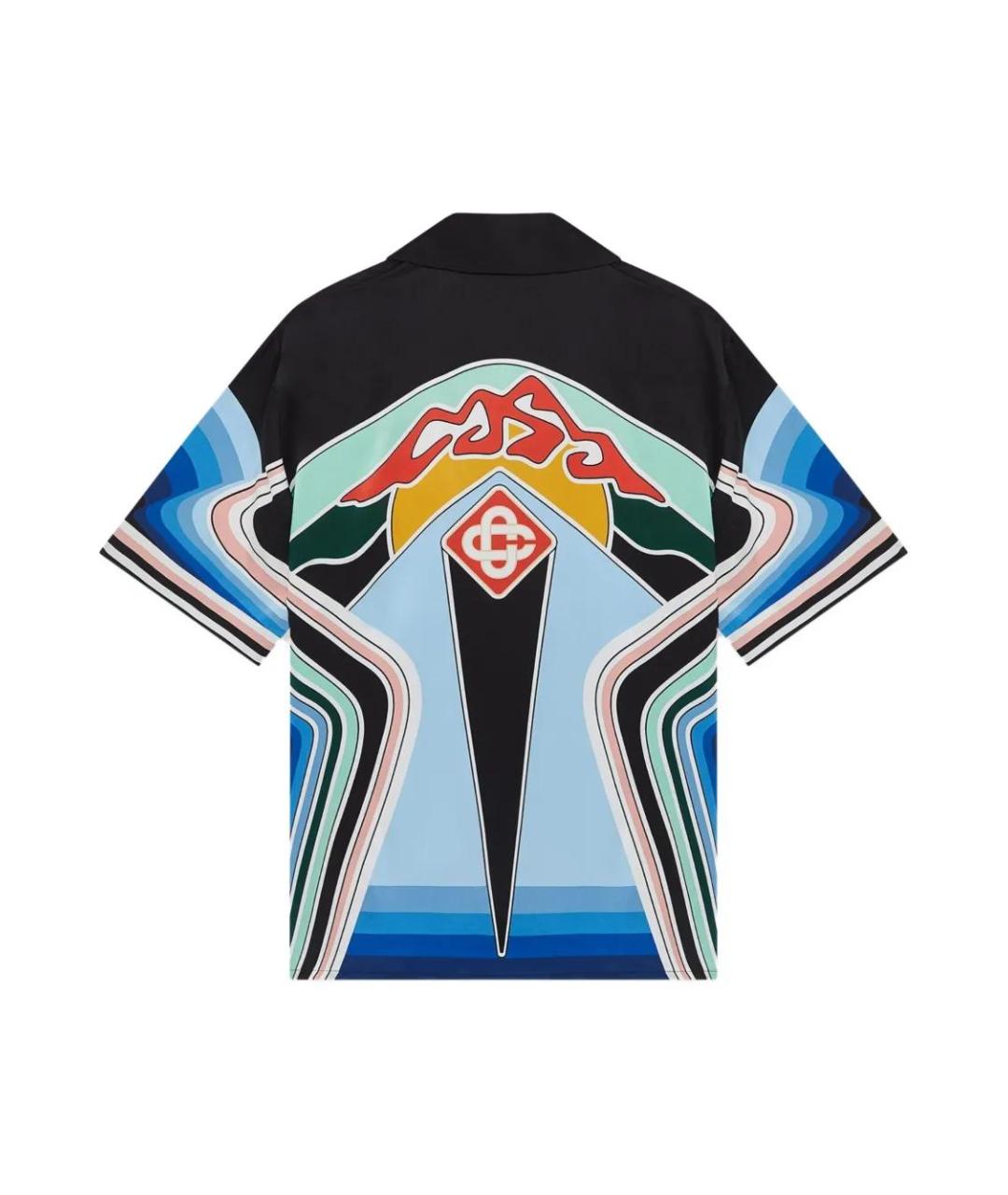 CASABLANCA Мульти шелковая кэжуал рубашка, фото 2