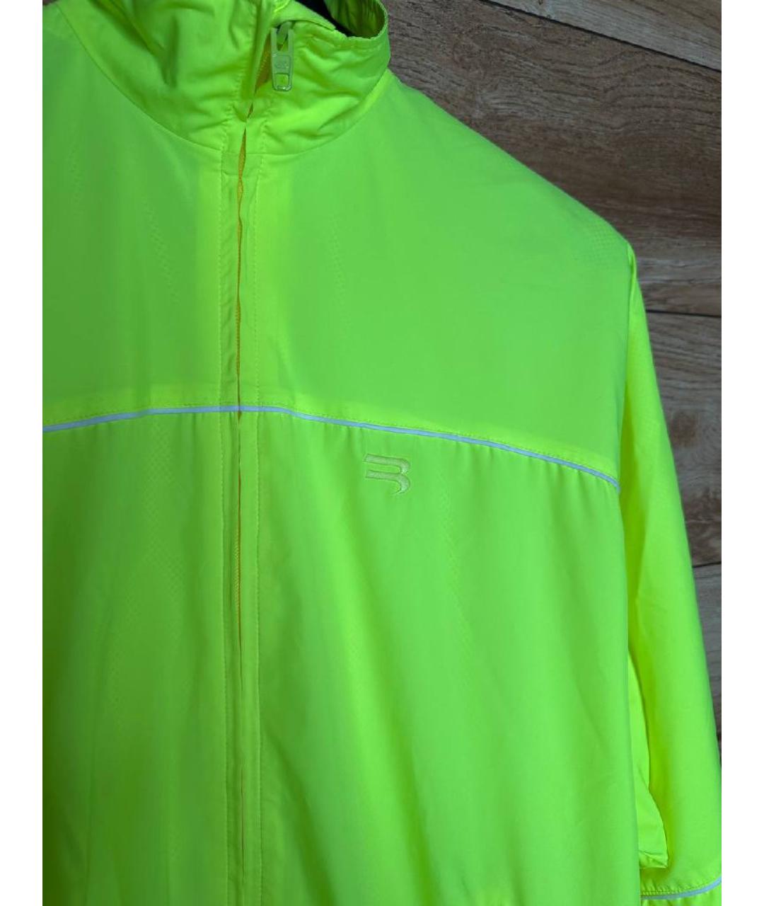 BALENCIAGA Салатовая полиэстеровая куртка, фото 2