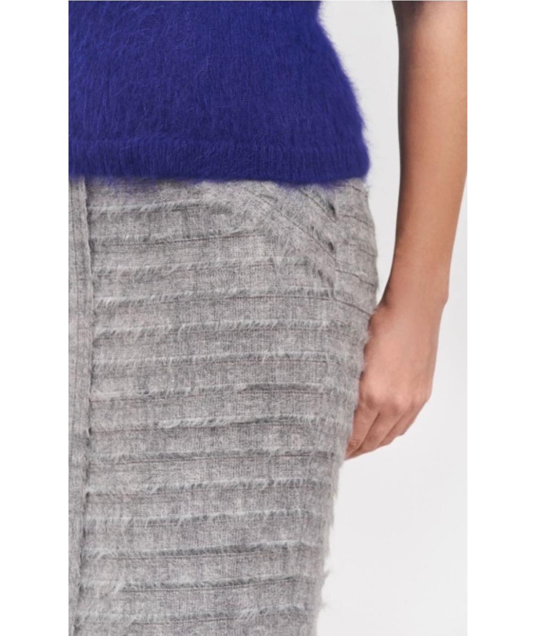 ESCADA Синий меховой джемпер / свитер, фото 4