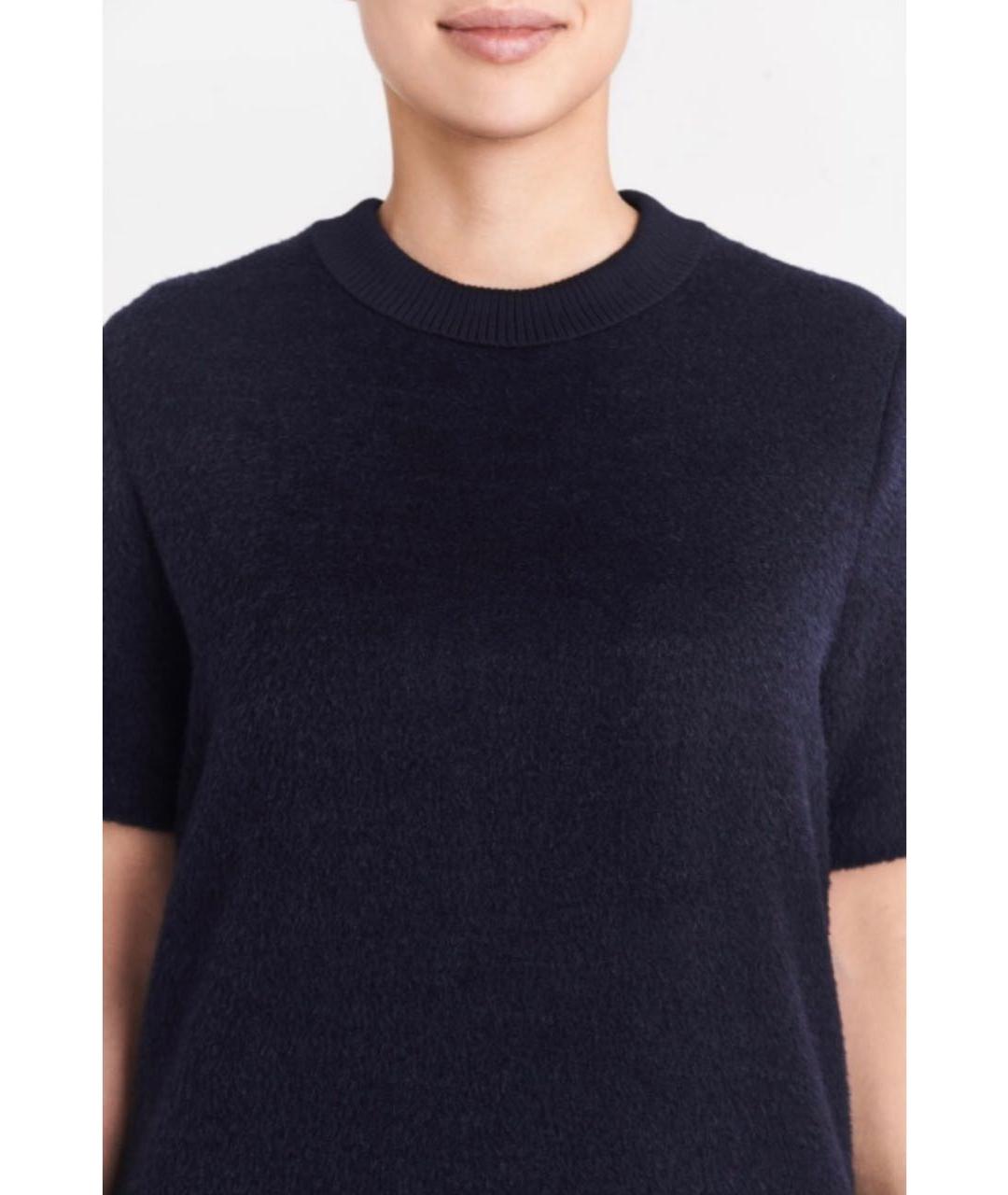 ESCADA Темно-синее шерстяное повседневное платье, фото 5