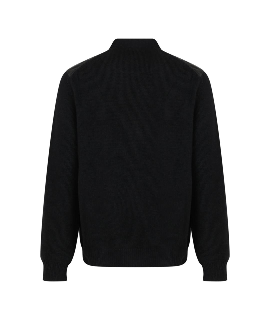 PRADA Черный шерстяной кардиган, фото 2