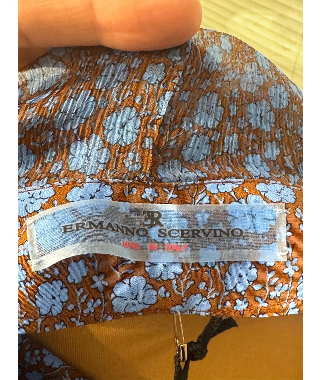 ERMANNO SCERVINO Шелковое платье, фото 6