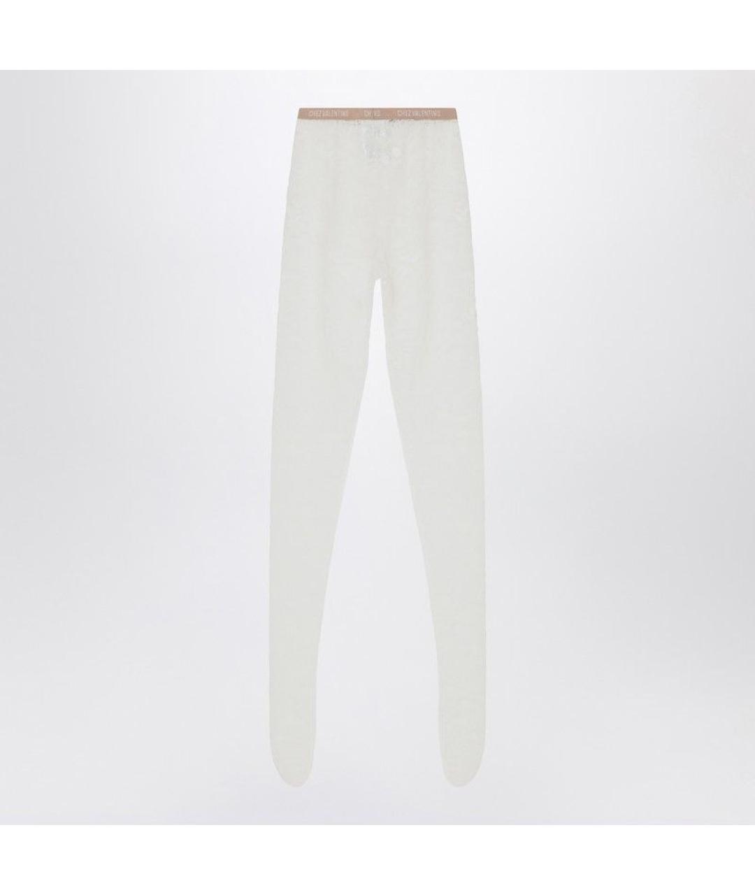 VALENTINO Белые носки, чулки и колготы, фото 2