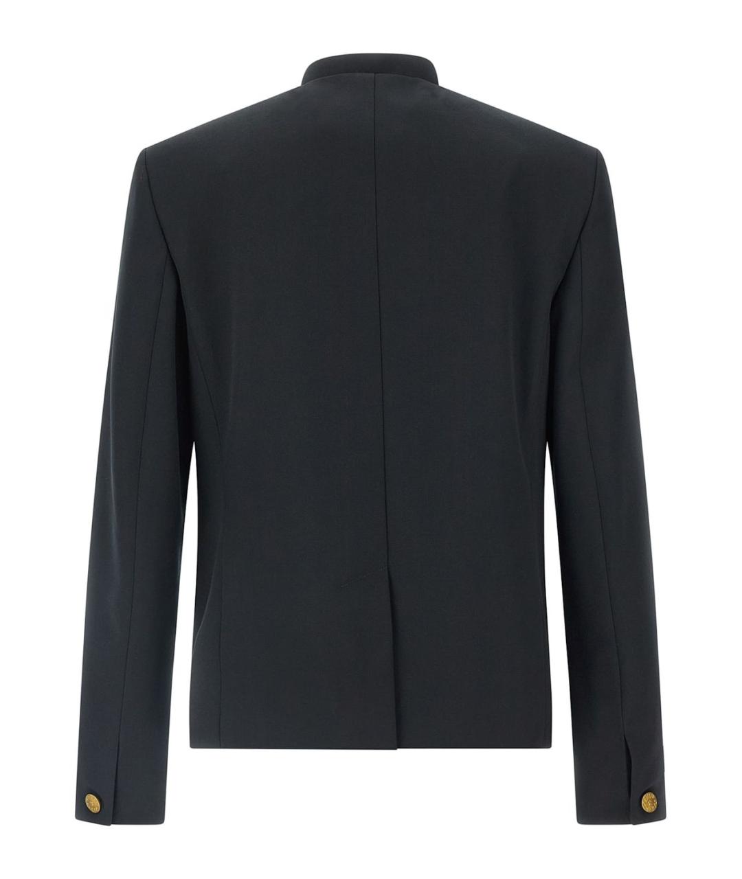 KENZO Черный полиэстеровый пиджак, фото 2