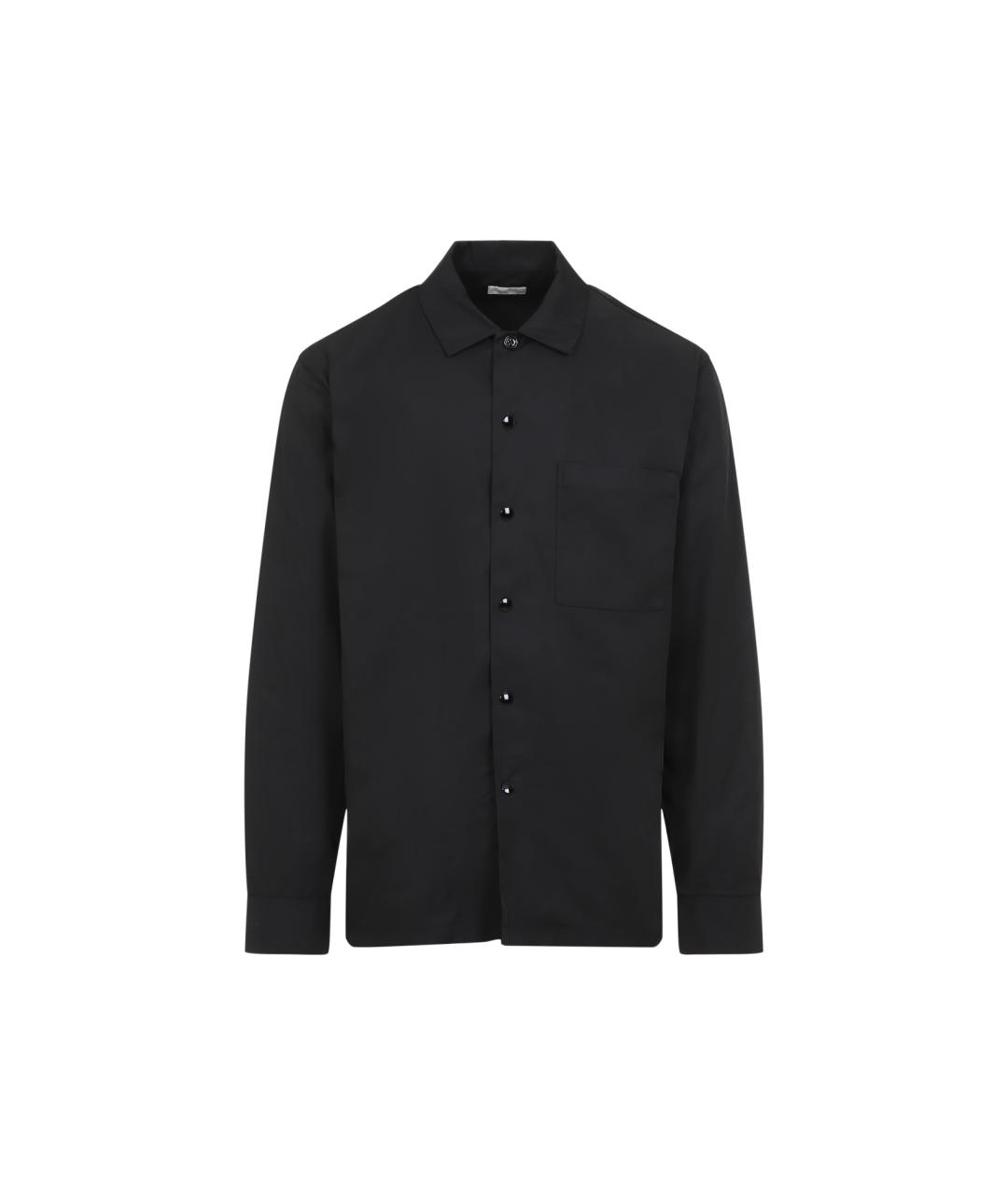 DRIES VAN NOTEN Черная кэжуал рубашка, фото 1