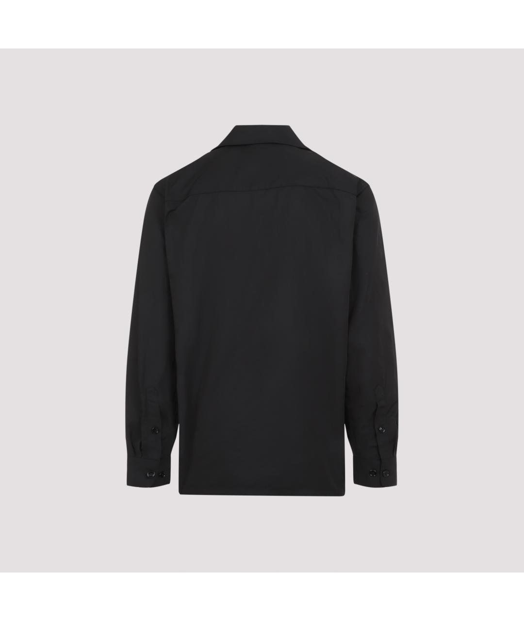 DRIES VAN NOTEN Черная кэжуал рубашка, фото 2