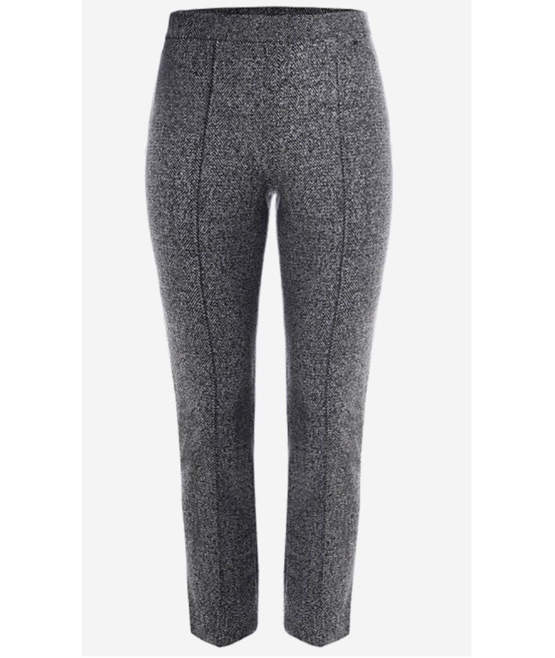 ESCADA Серые полиамидовые брюки узкие, фото 5