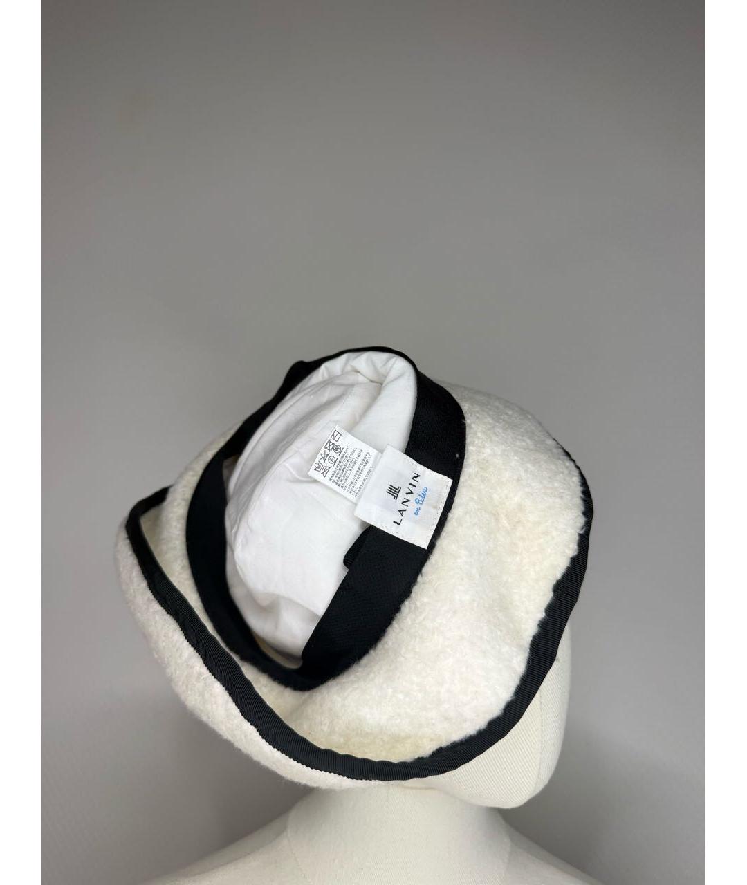 LANVIN Белая панама, фото 6
