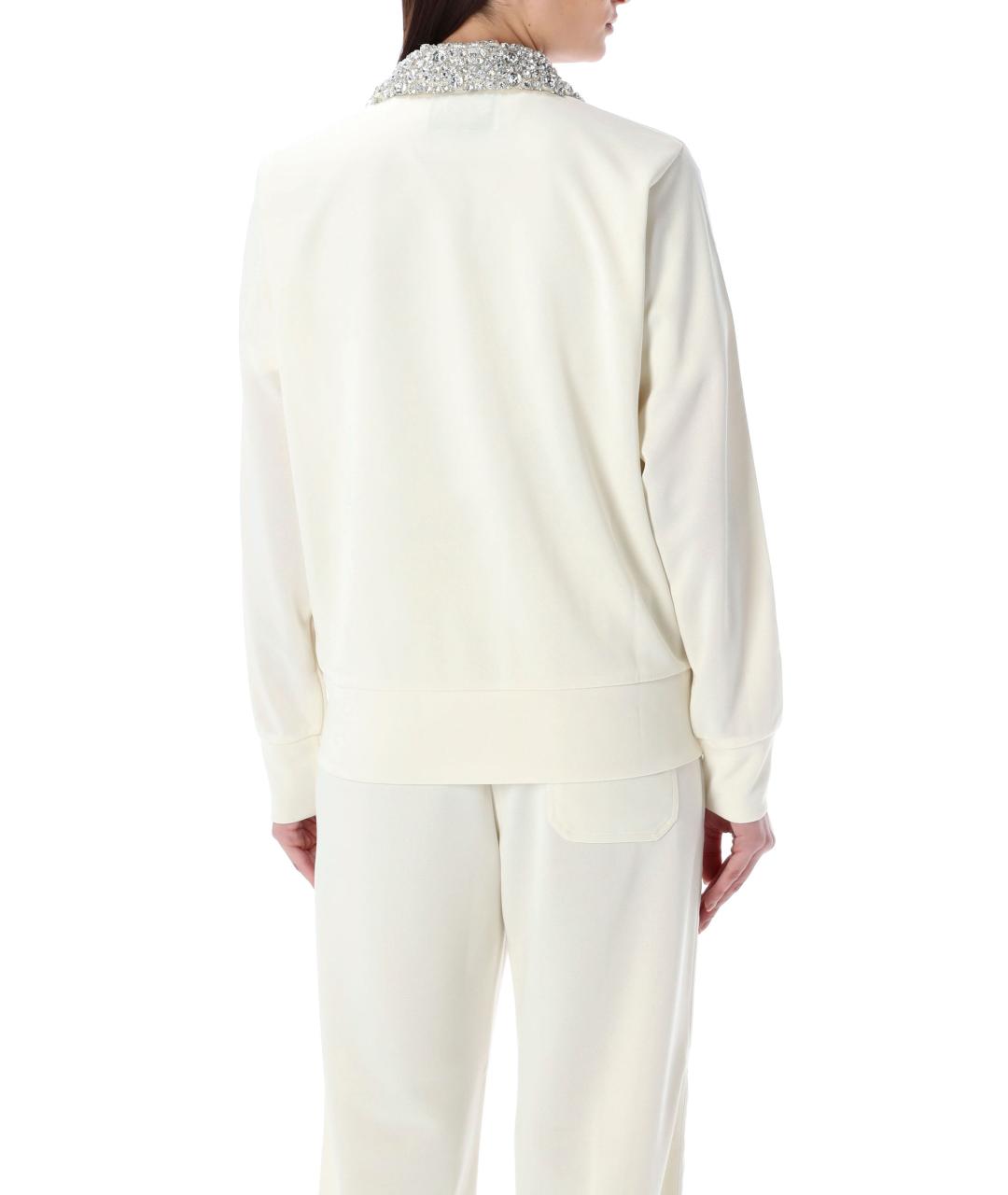 GOLDEN GOOSE DELUXE BRAND Белый полиэстеровый джемпер / свитер, фото 3