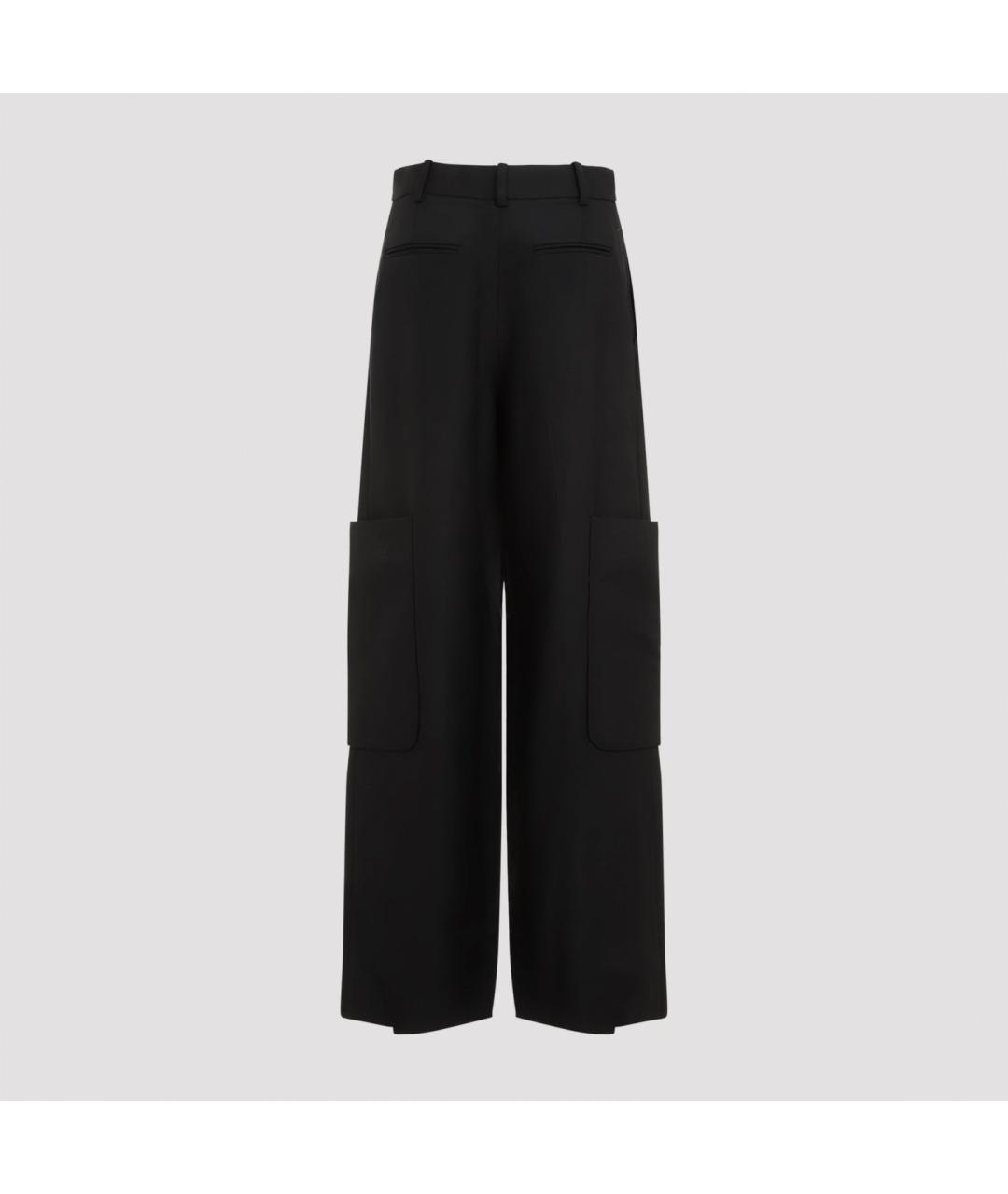 KHAITE Черные прямые брюки, фото 2