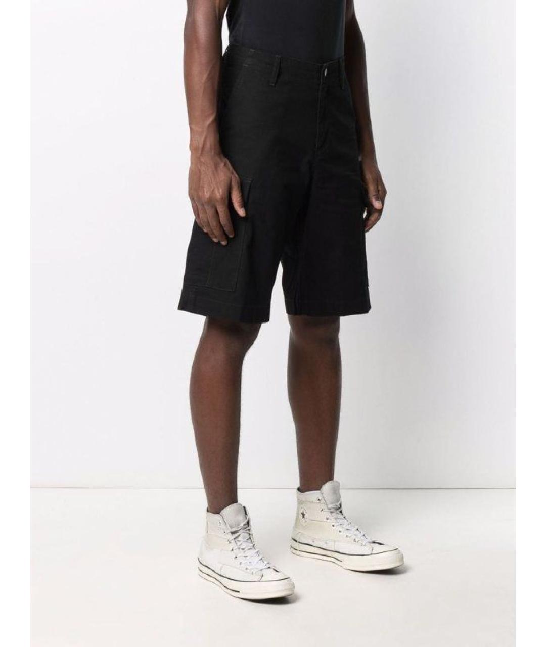 CARHARTT WIP Черные хлопковые шорты, фото 3