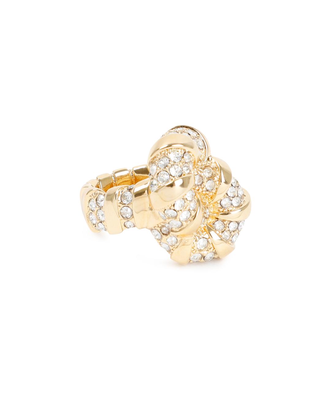 LANVIN Золотое металлическое кольцо, фото 1