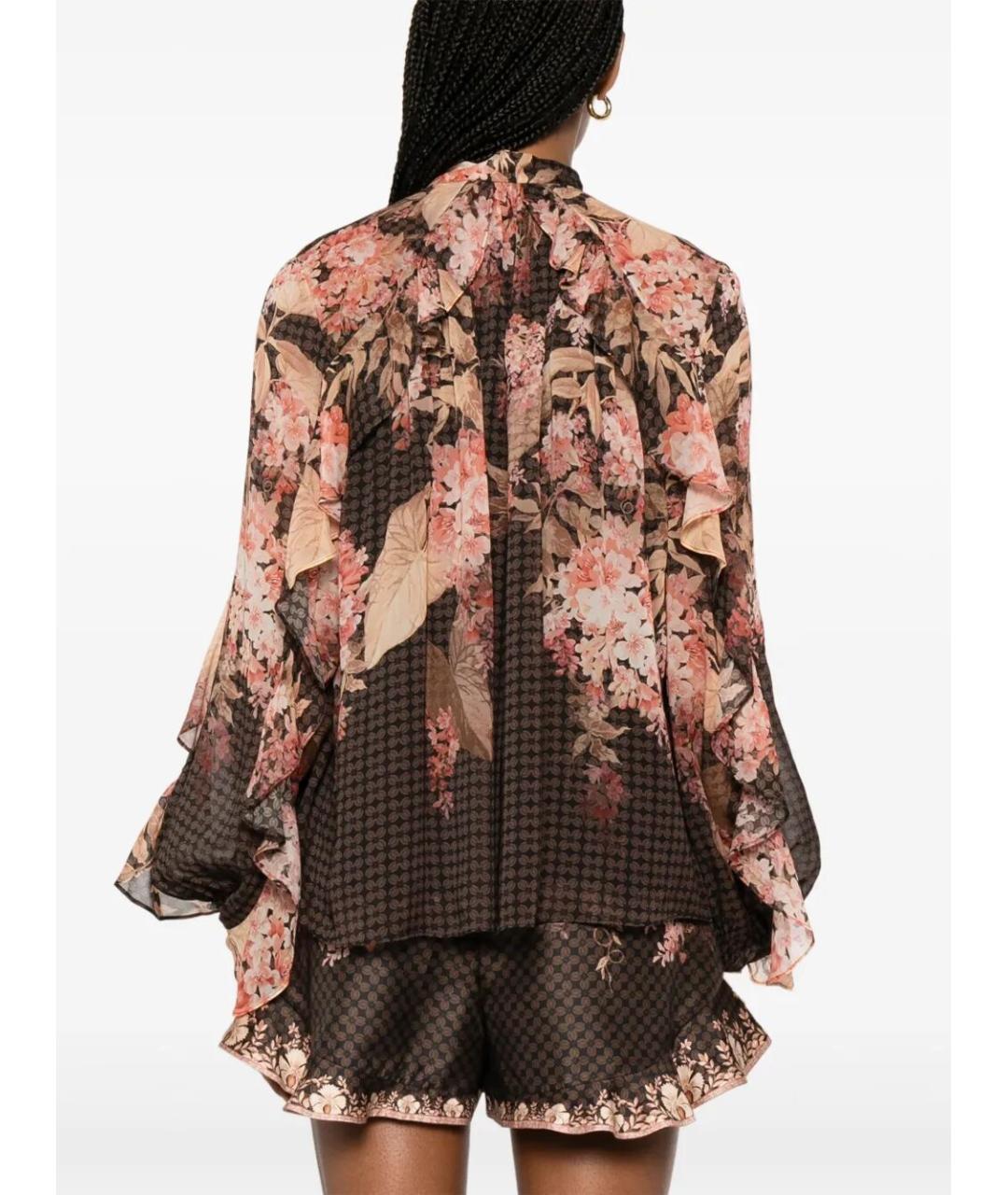 ZIMMERMANN Черная вискозная блузы, фото 3