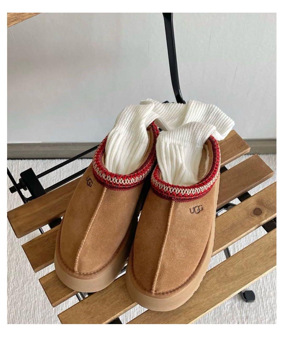 UGG AUSTRALIA Замшевые сабо, фото 4