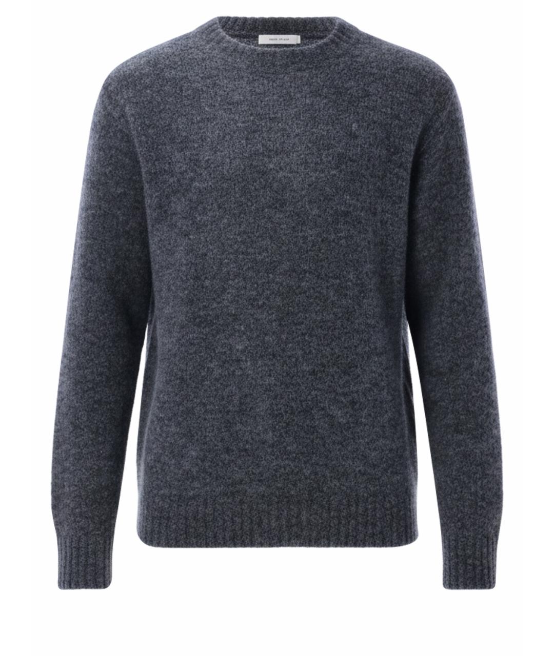 A.P.C. Синий шерстяной джемпер / свитер, фото 1