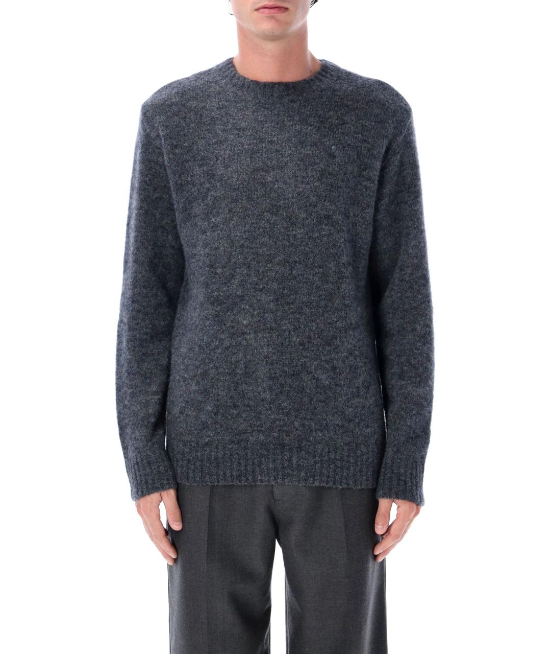 A.P.C. Синий шерстяной джемпер / свитер, фото 6