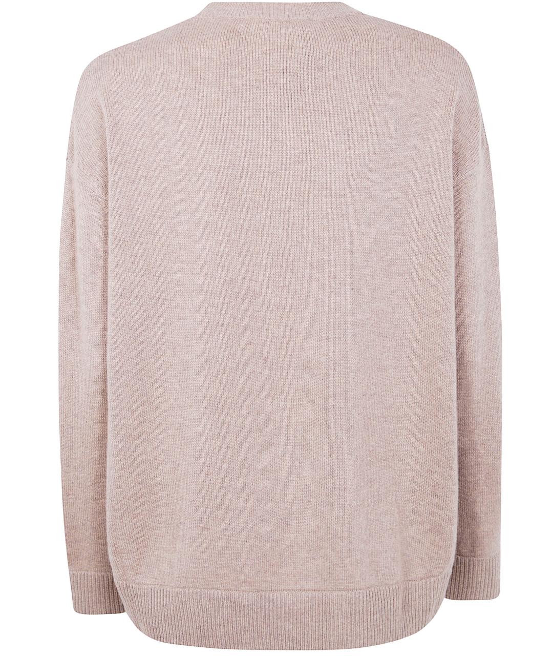 'S MAX MARA Розовый кашемировый джемпер / свитер, фото 2