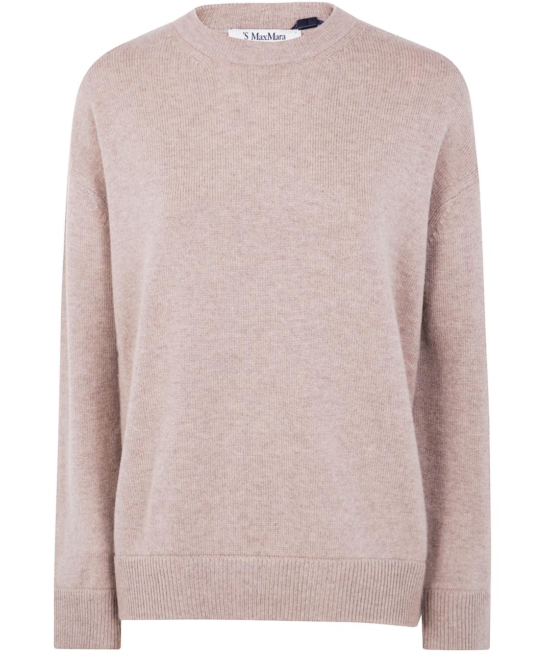 'S MAX MARA Розовый кашемировый джемпер / свитер, фото 1