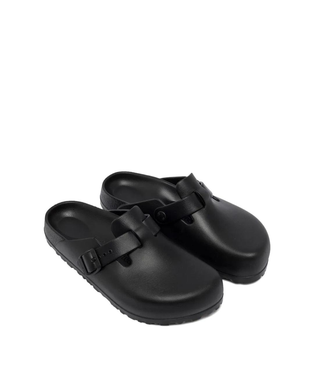 BIRKENSTOCK Черные шлепанцы, фото 4