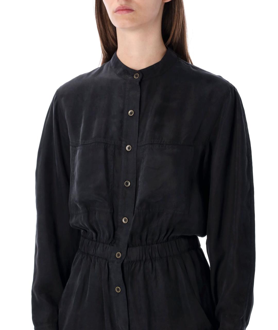 ISABEL MARANT Черный вискозный комбинезон, фото 3