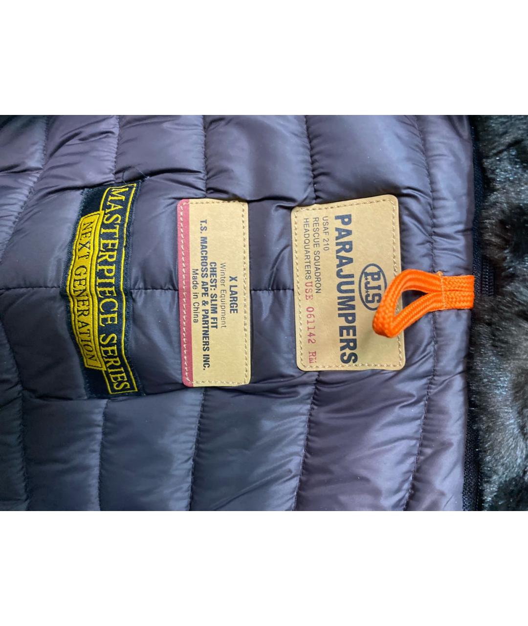 PARAJUMPERS Черная полиэстеровая парка, фото 4