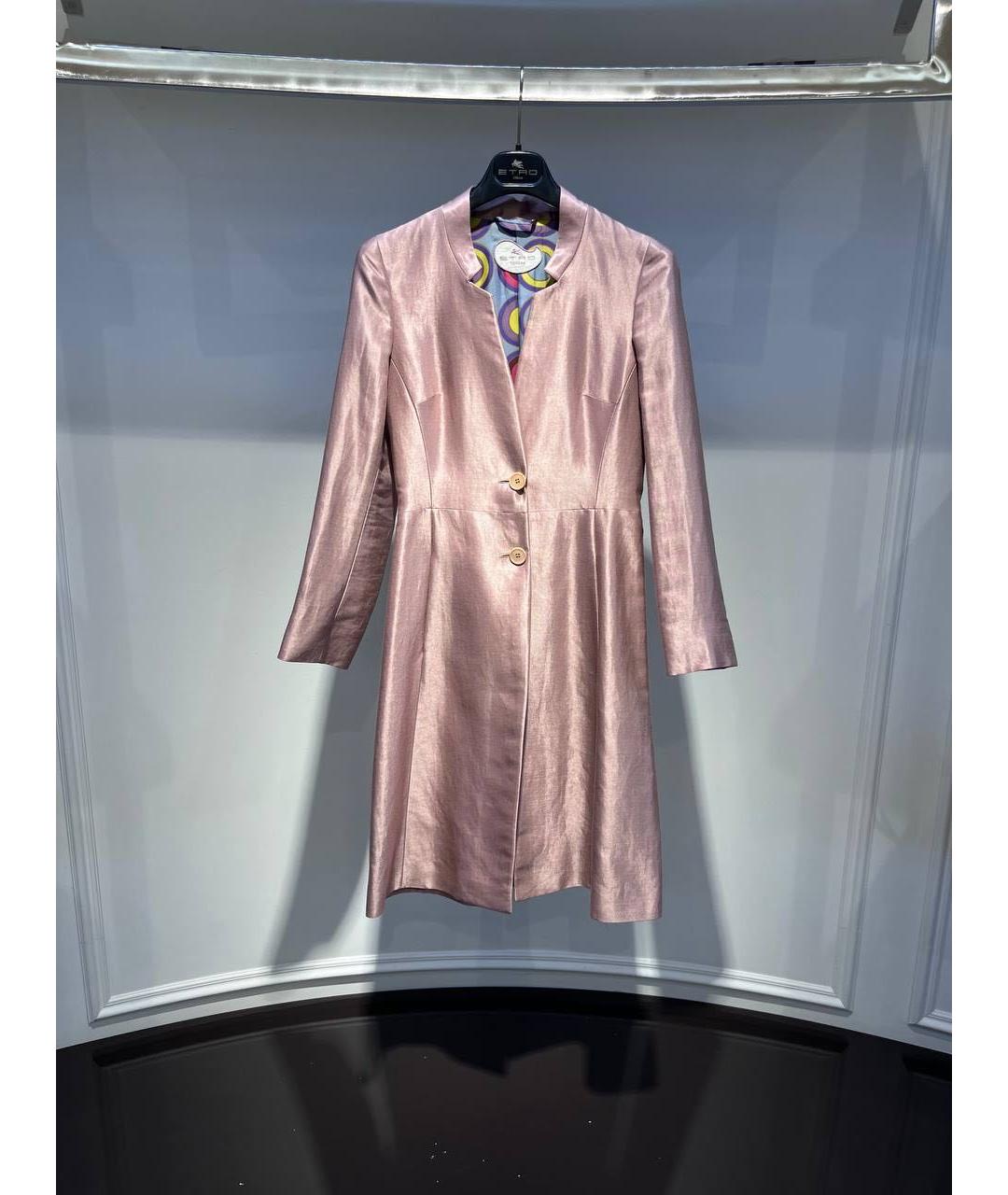 ETRO Розовое пальто, фото 3