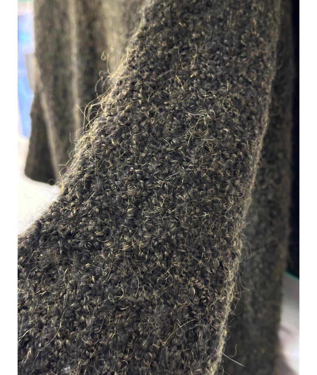 ZADIG & VOLTAIRE Хаки шерстяной джемпер / свитер, фото 4