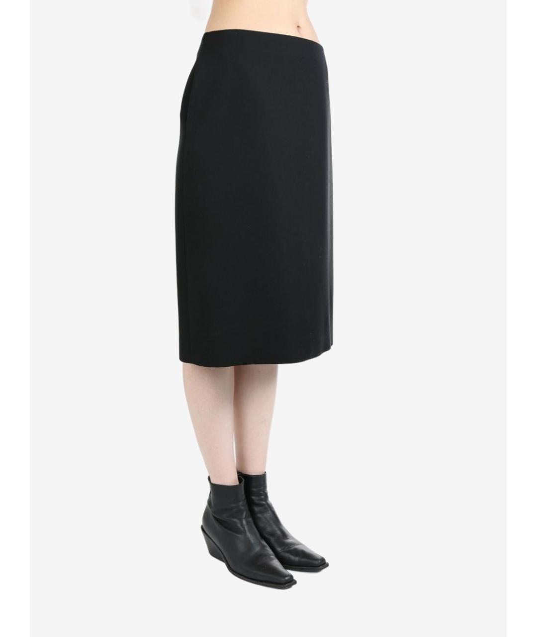 THE ROW Черная юбка миди, фото 2