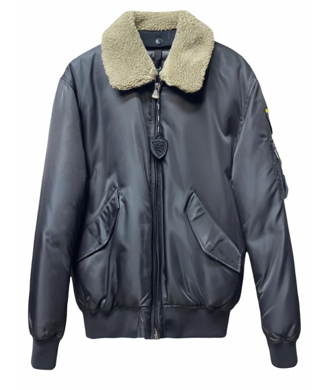 BLAUER Черная полиамидовая куртка, фото 1