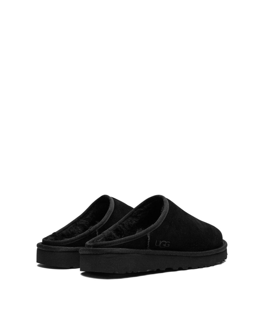 UGG AUSTRALIA Черные замшевые слипоны, фото 5