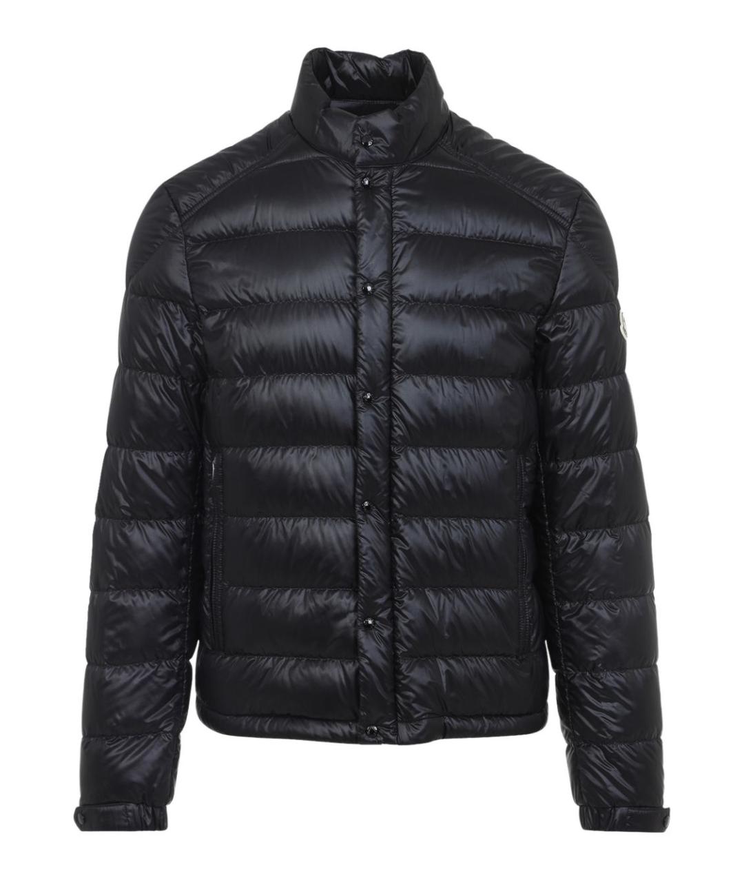 MONCLER Черная полиамидовая куртка, фото 1