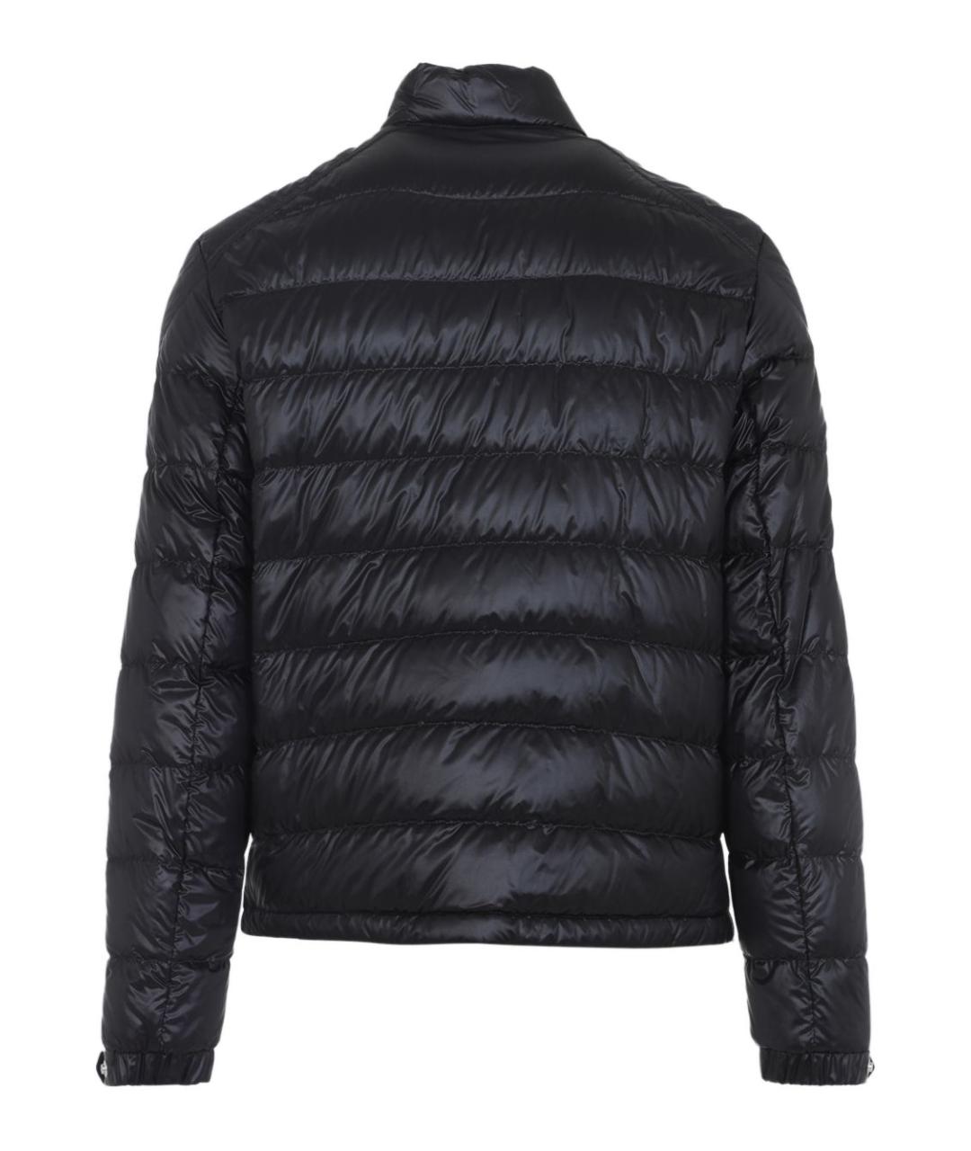 MONCLER Черная полиамидовая куртка, фото 2