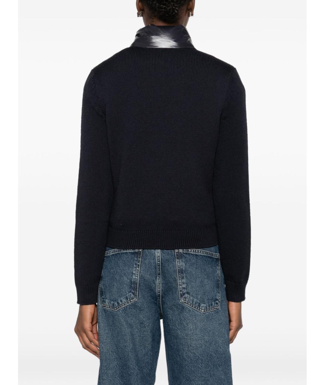 MONCLER Синяя шерстяная куртка, фото 3