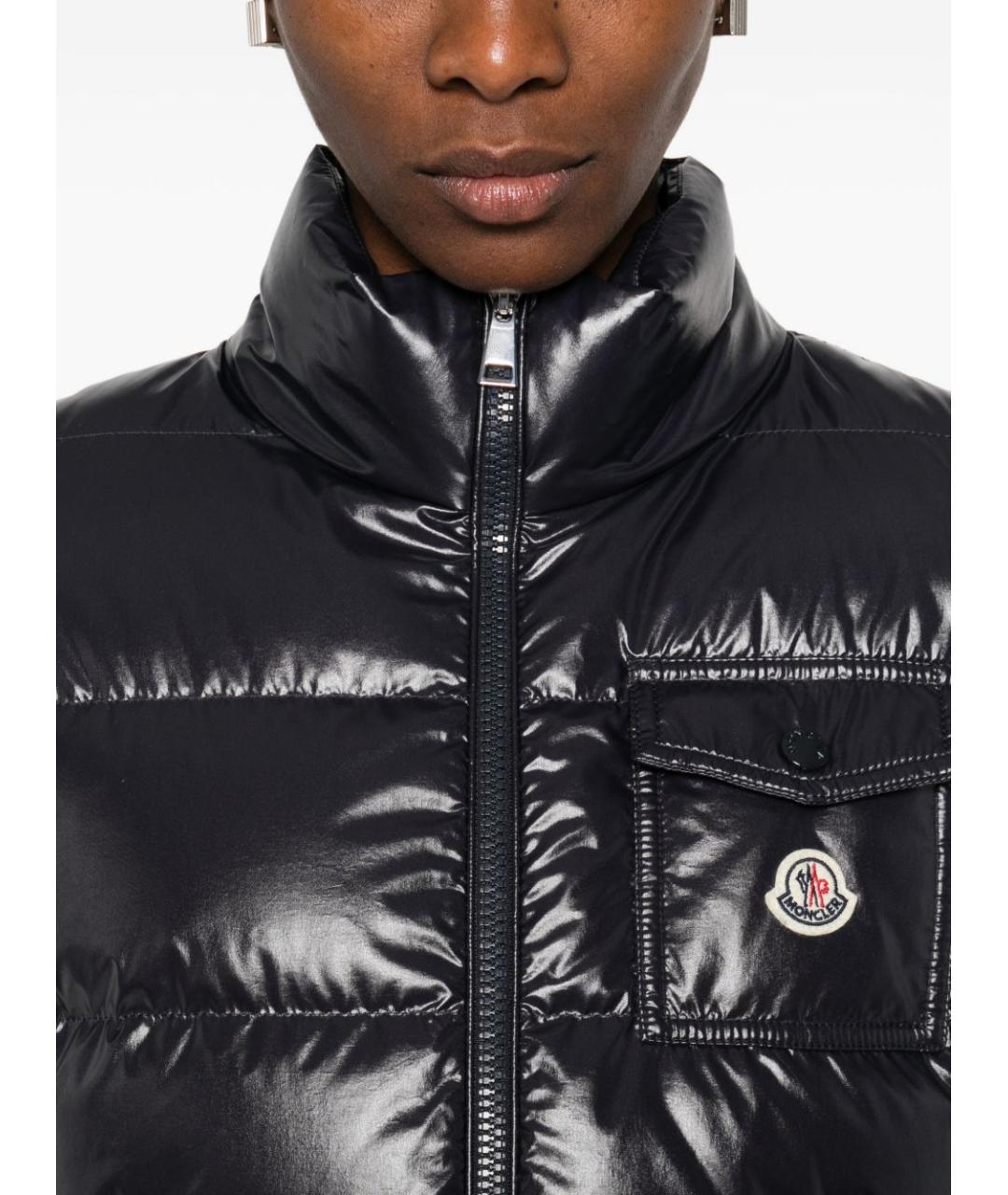 MONCLER Синяя шерстяная куртка, фото 5