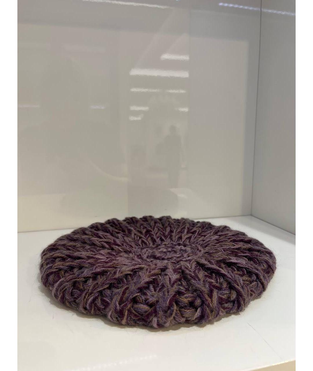 ETRO Фиолетовая шапка, фото 3