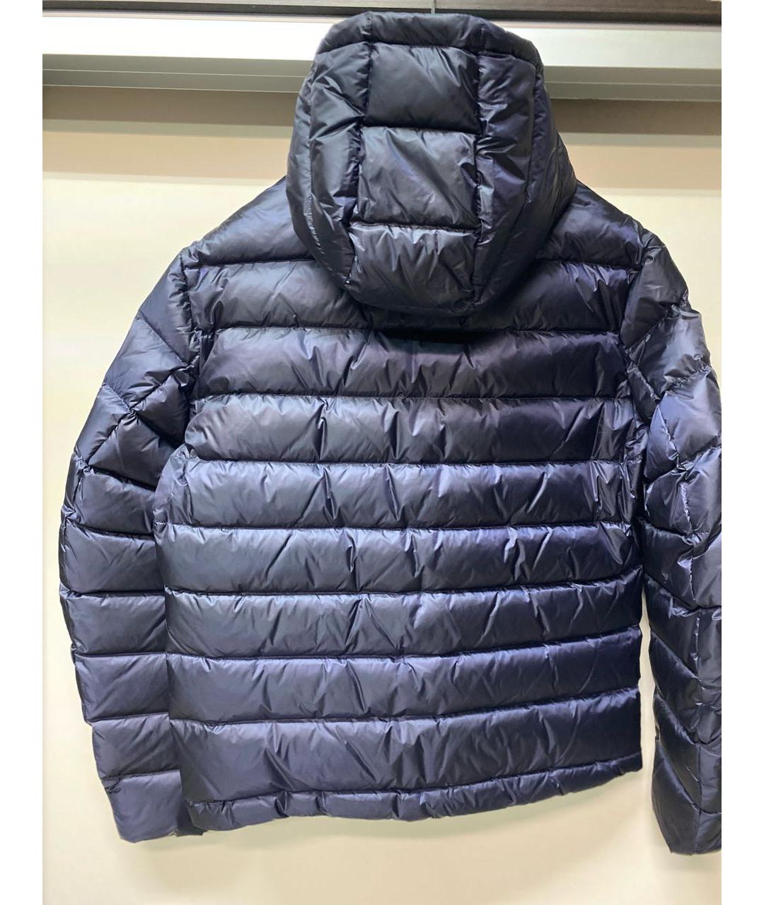 BLAUER Темно-синий полиамидовый пуховик, фото 2