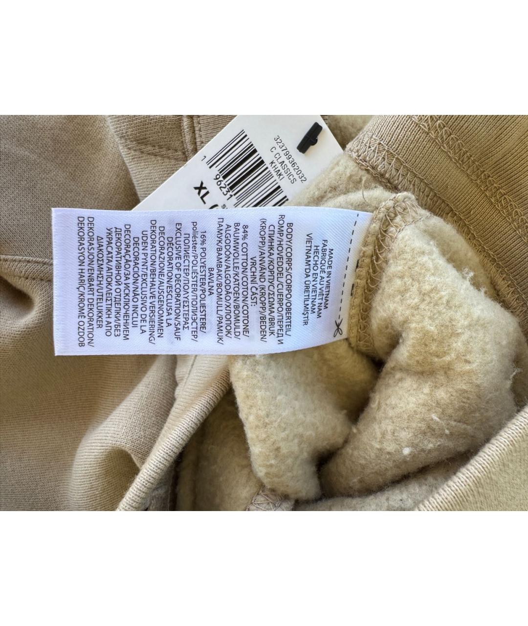 POLO RALPH LAUREN Бежевые хлопковые брюки и шорты, фото 8