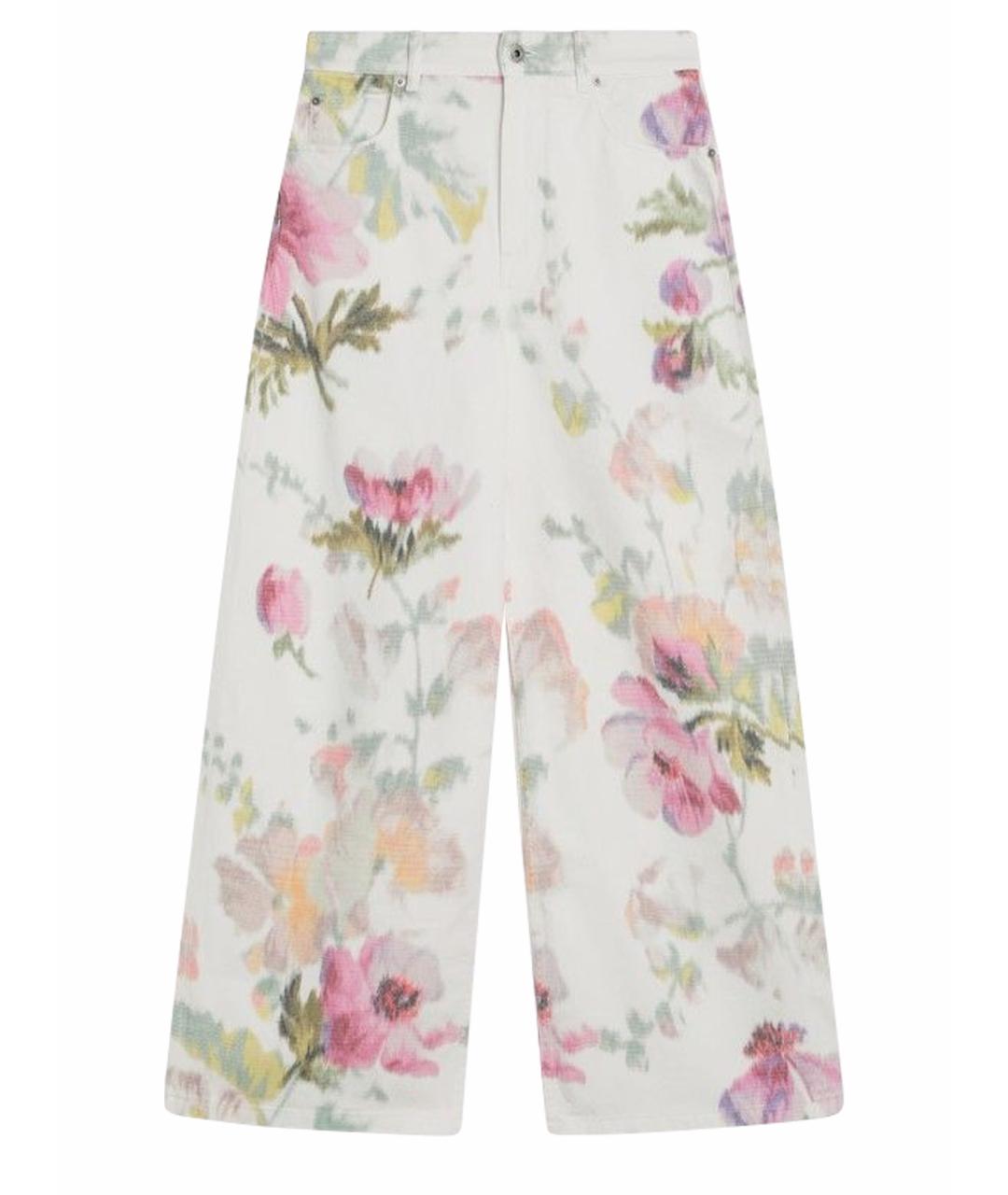 LOEWE Мульти хлопковые прямые джинсы, фото 1