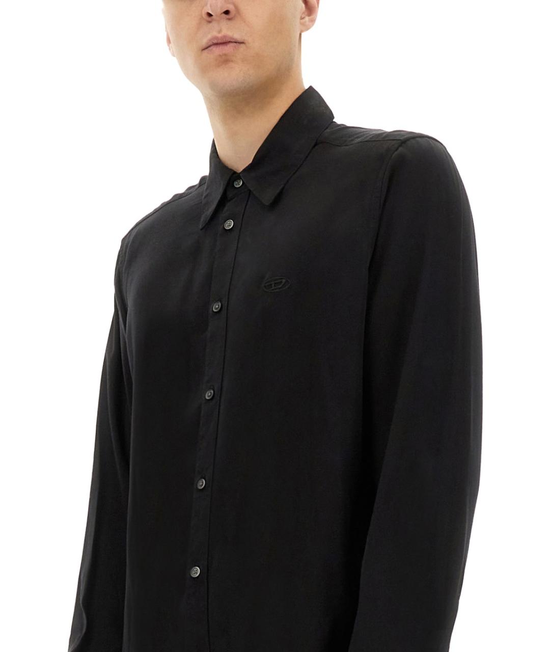 DIESEL Черная кэжуал рубашка, фото 4